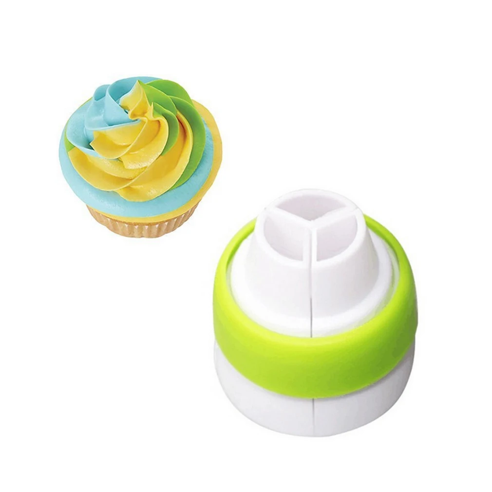 Насадка для обледенения трехцветный конвертер кондитерский крем украшения