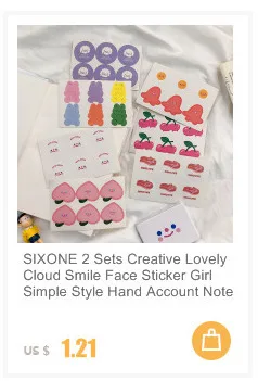 SIXONE 4 комплекта Мультяшные персонажи васи лента щенок изгой собака руководство декоративные ленты Kawaii DIY Материал стикер канцелярские принадлежности