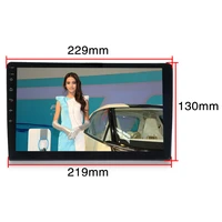 best price univeral 9 inches android car player with wifi bt handsfree fm radio 1080p video mirror link reversing aid