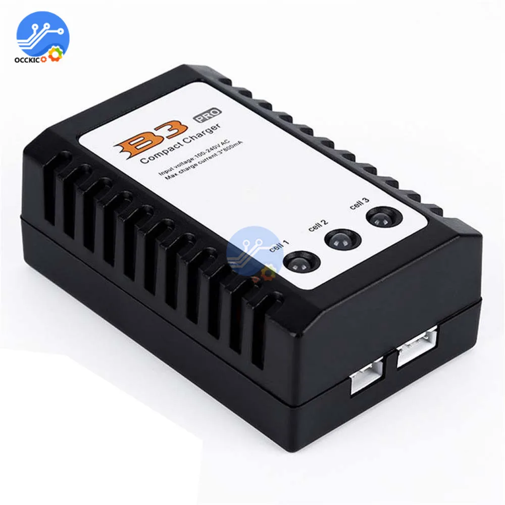 Зарядное устройство Lipo для iMaxRC iMax B3 Pro Compact 2S 3S 10 Вт 20 110 240 В переменного тока