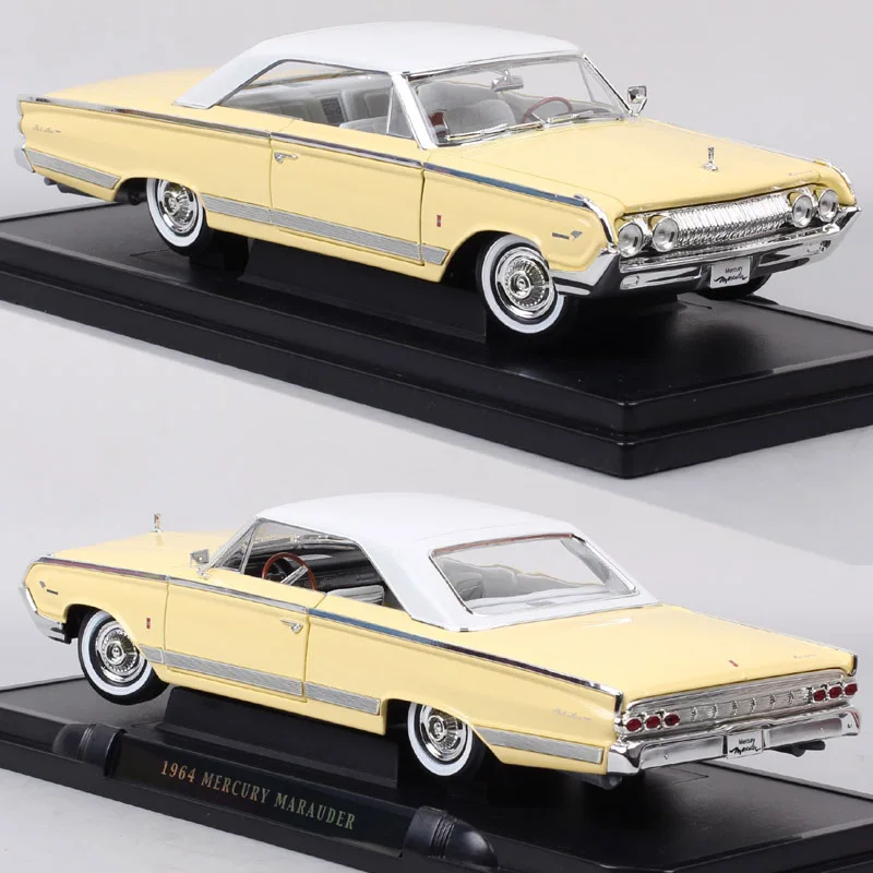 Дорожная Подпись 1/18 Крупногабаритные модели автомобилей ford 1964 Mercury из металла