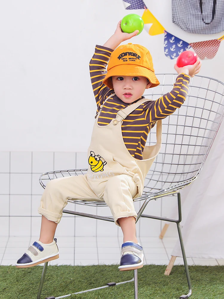 

2020 Autumn Baby Girls Boys Casual Shoes Infant Toddler Shoes Cartoon Non-slip Soft Bottom Genuine Leather Kids Children Shoes