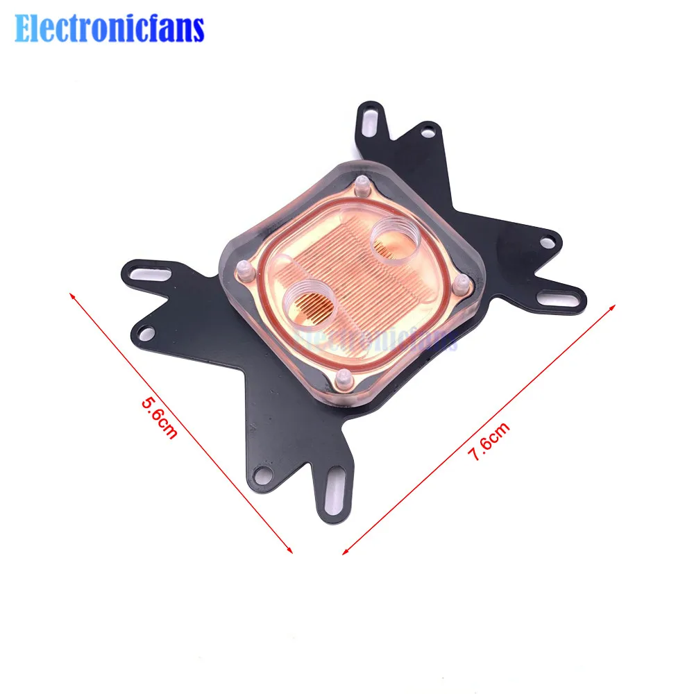 Кулер для процессора типа бабочка радиатор водяного охлаждения ЦП с внешним