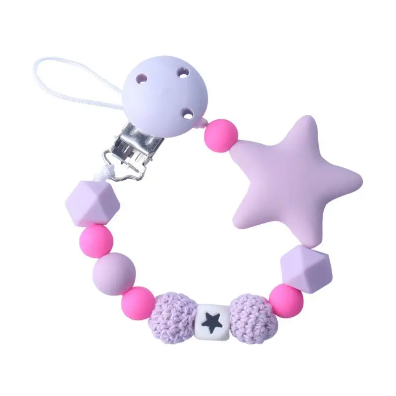 Детская цепочка для соски успокаивающие Игрушки мальчиков и девочек милые