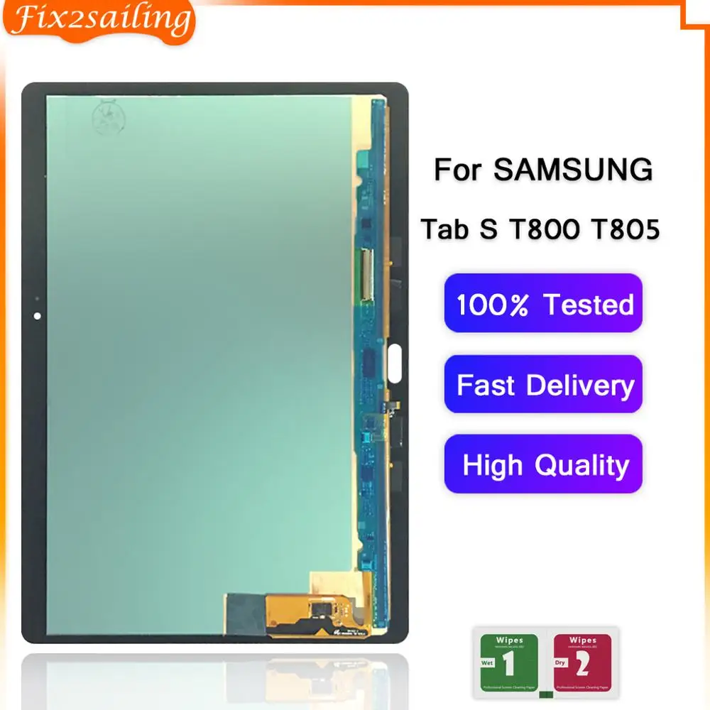 ЖК дисплей для Samsung Galaxy Tab S T800 T805 дигитайзер сенсорного экрана с дигитайзером SM