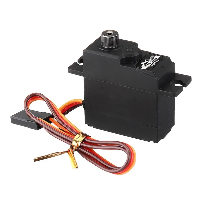 jx servo 1181mg wpl rc car truck servo 17g 35 kg для b1 b16 b24 c24 116 rc car gear из нержав