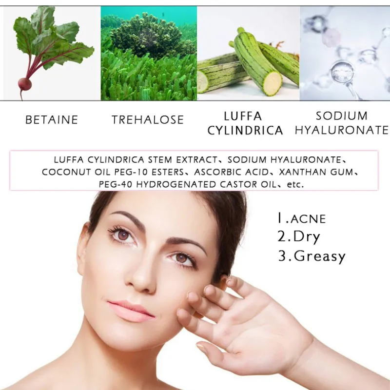 20ml Pregnant Woman Hyaluronic Acid Collagen Face Serum Anti Wrinkle Acne Treatment Essence Whitening Anti-Aging Facial |