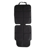car seat protector seat protector protect child seats with padding and non slip backing mesh pockets for baby and pet
