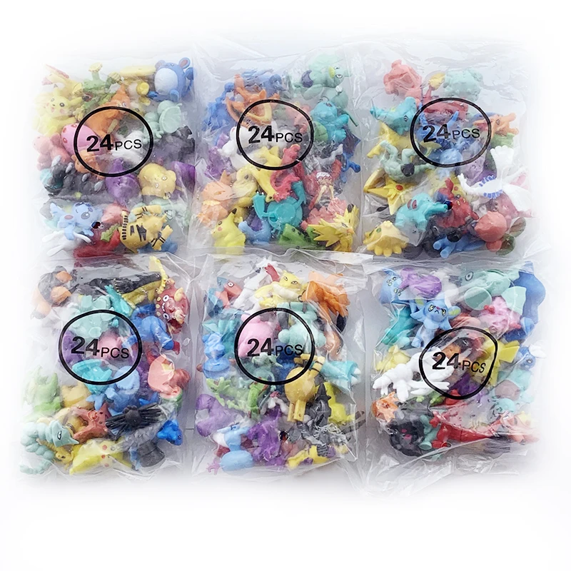 Покемон измерений в пределах 2 3 см украшения 144 различных стилей игрушки Пикачу