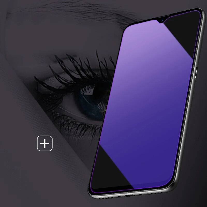 Закаленное стекло для Xiaomi Mi Max 3 Фиолетовое Стекло защиты экрана Max3 A3 Mix Note PocoPhone F1