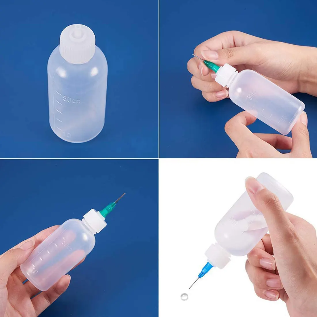 

10 Models Availlable Steel Dispensing Tapered Pinhead Glue Liquid Dispenser Needles for Dispenser Controller 50pcs /Set 13-22G