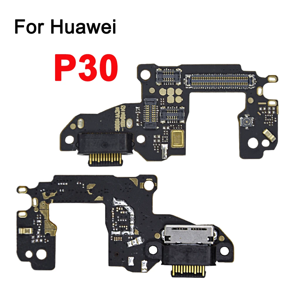 10 шт./лот док-разъем зарядный порт гибкий для Huawei P9 P10 P20 P30 P40 lite Plus Pro USB с