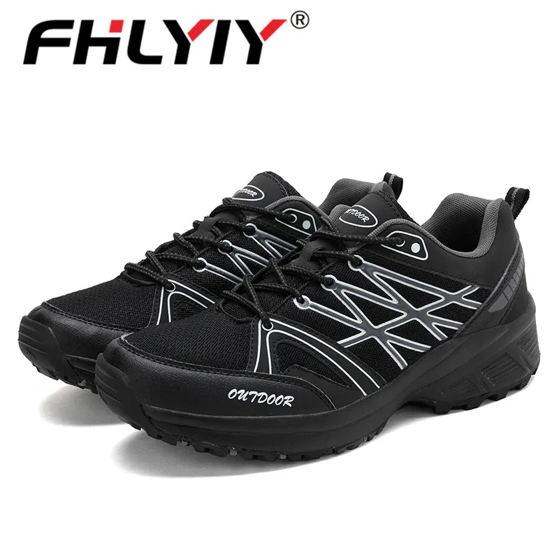Fhlyiy Brand Man Sneakers Mens Shoes Casual Outdoor Lace-Up Non-Slip Training Comfortable Zapatillas Hombre Grey Blue |