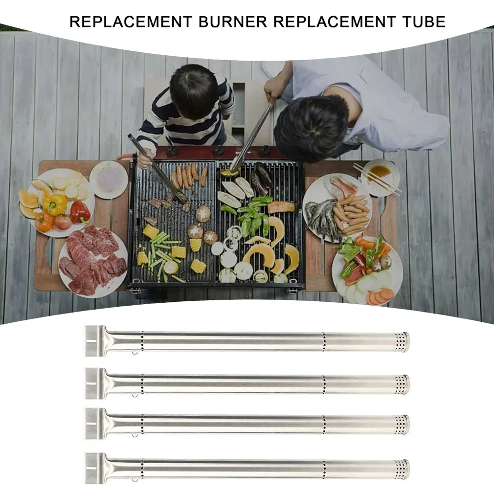 4x барбекю газовый гриль для запасные части трубы из нержавеющей стали горелки
