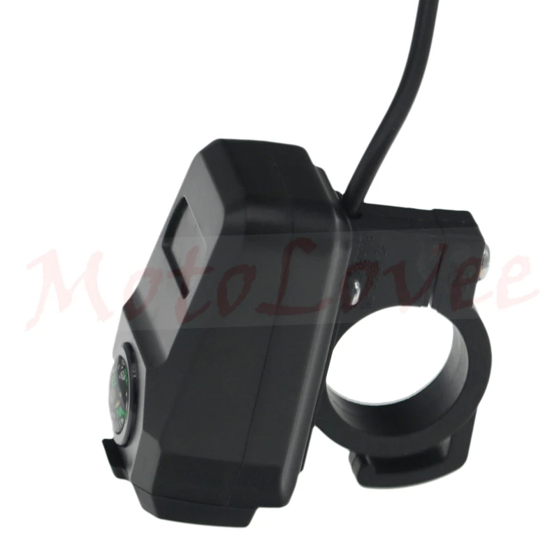 Фиксированное зарядное устройство для руля Motolovee 22 мм USB автомобиля