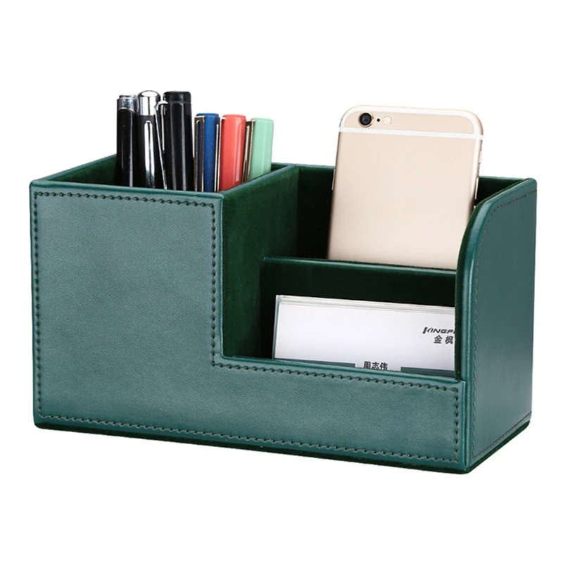 

Multi-function Desk Stationery Organizer Pen Pencil Holder Business Cards Stand Dropship