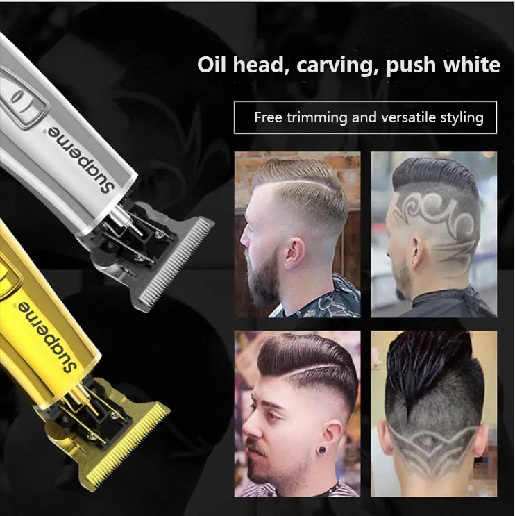Профессиональная электрическая Мужская машинка для стрижки волос бритва