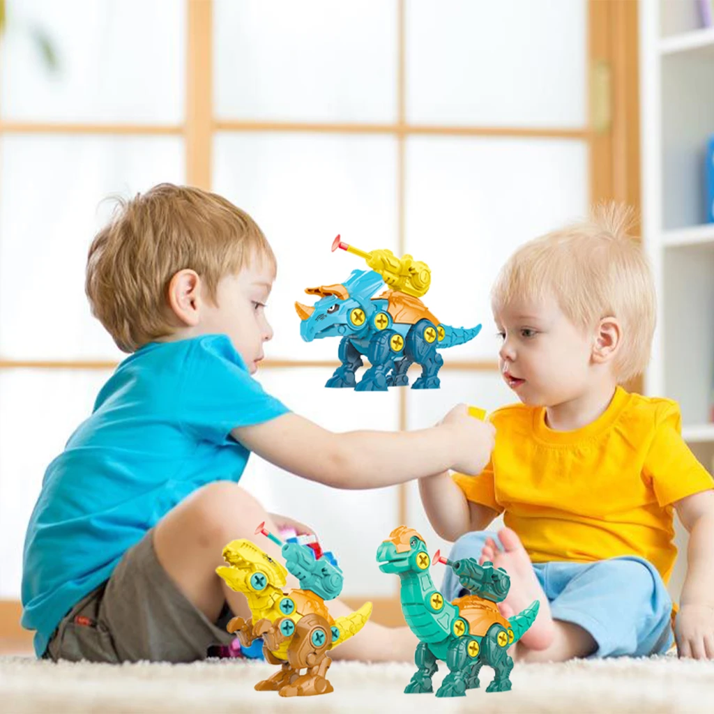 DIY разборки сборки разобрать Набор игрушечных динозавров игрушки Для