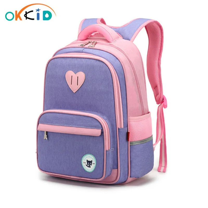 Милый школьный ранец OKKID для девочек, Детский рюкзак для учеников начальной школы, новогодние подарки для девочек, оптовая продажа | Багаж и сумки | АлиЭкспресс