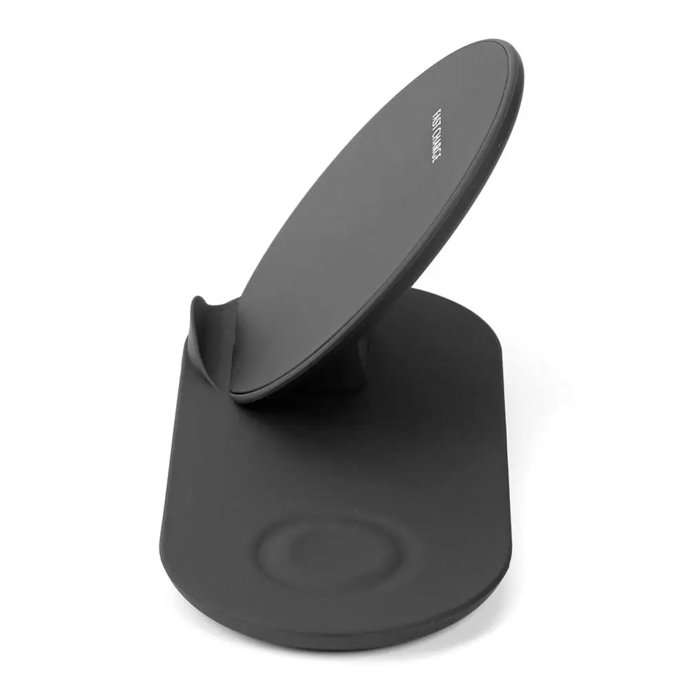 Беспроводное зарядное устройство Duo Dock двойное с функцией быстрой зарядки для