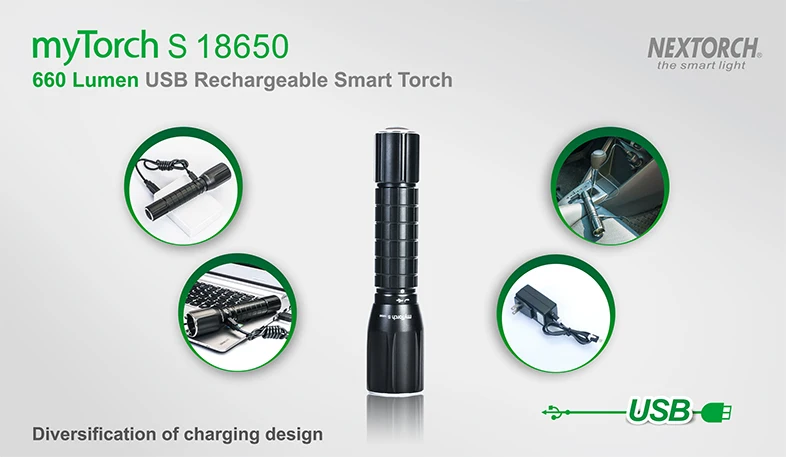 NEX фонарь мой S 18650 660 люмен стандартный IPX7 водонепроницаемый ударопрочный ультра