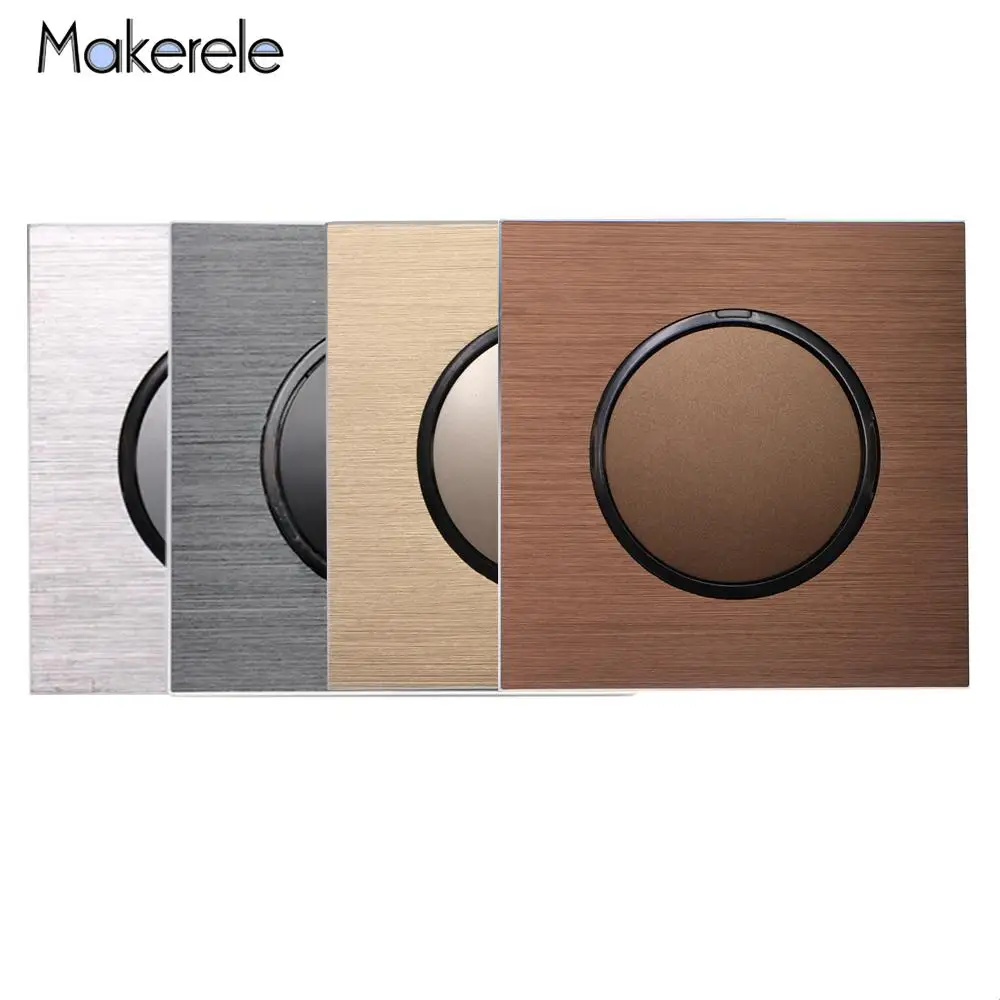 Настенный выключатель со светодиодным индикатором 15 А 1 клавиша 1/2