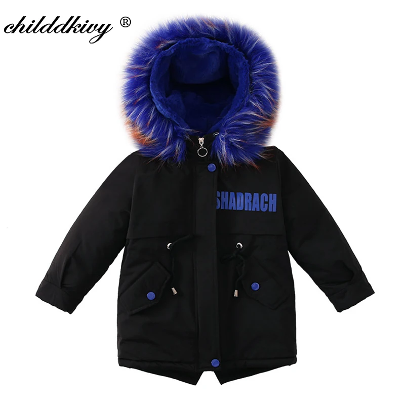 

Children's Winter Jacket Girls Cotton-padded Jacket Baby boy clothes Kids Outerwear Baby girls Snowsuit Boy's cotton coat 3-10Y