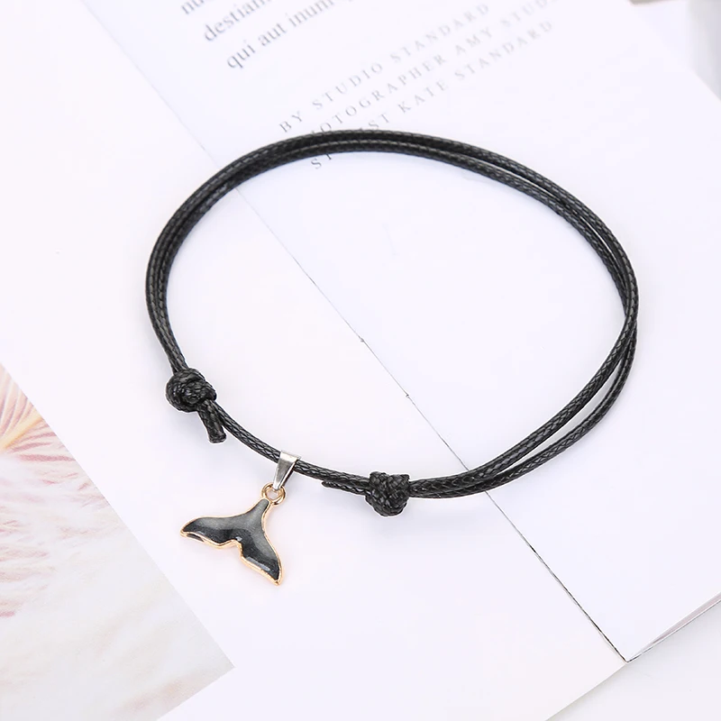 Браслеты анклеты женские с хвостом модные пляжные ювелирные украшения на ногу