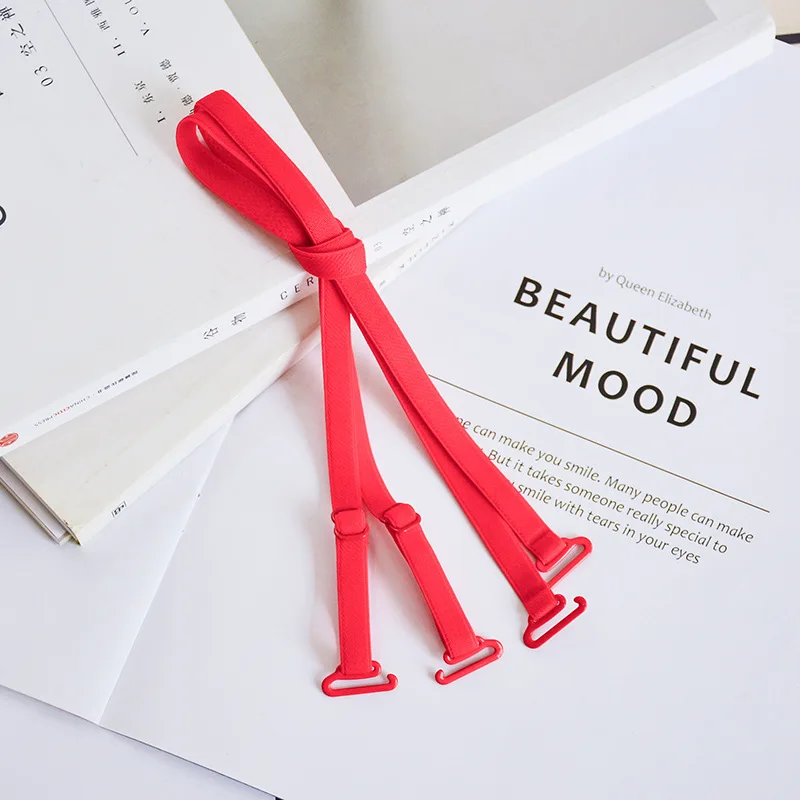 Женский бюстгальтер на лямках цветной эластичный длиной 48 см нижнее белье