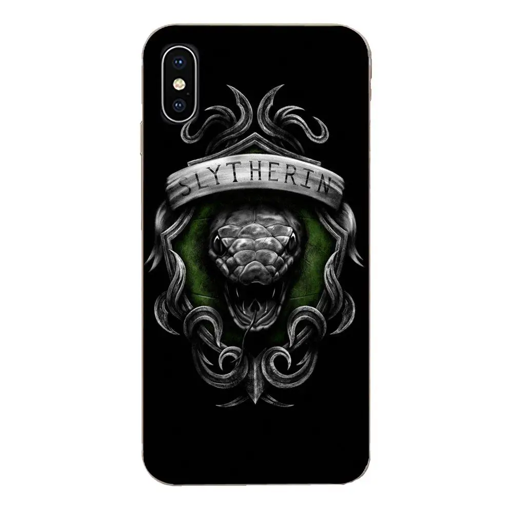 as picture Роскошный чехол для телефона Apple iPhone 4 4S 5 5C 5S SE 6 6S 7 8 11 Plus Pro X XS Max XR Гарри всегда школа Слизерин - Цвет: as picture