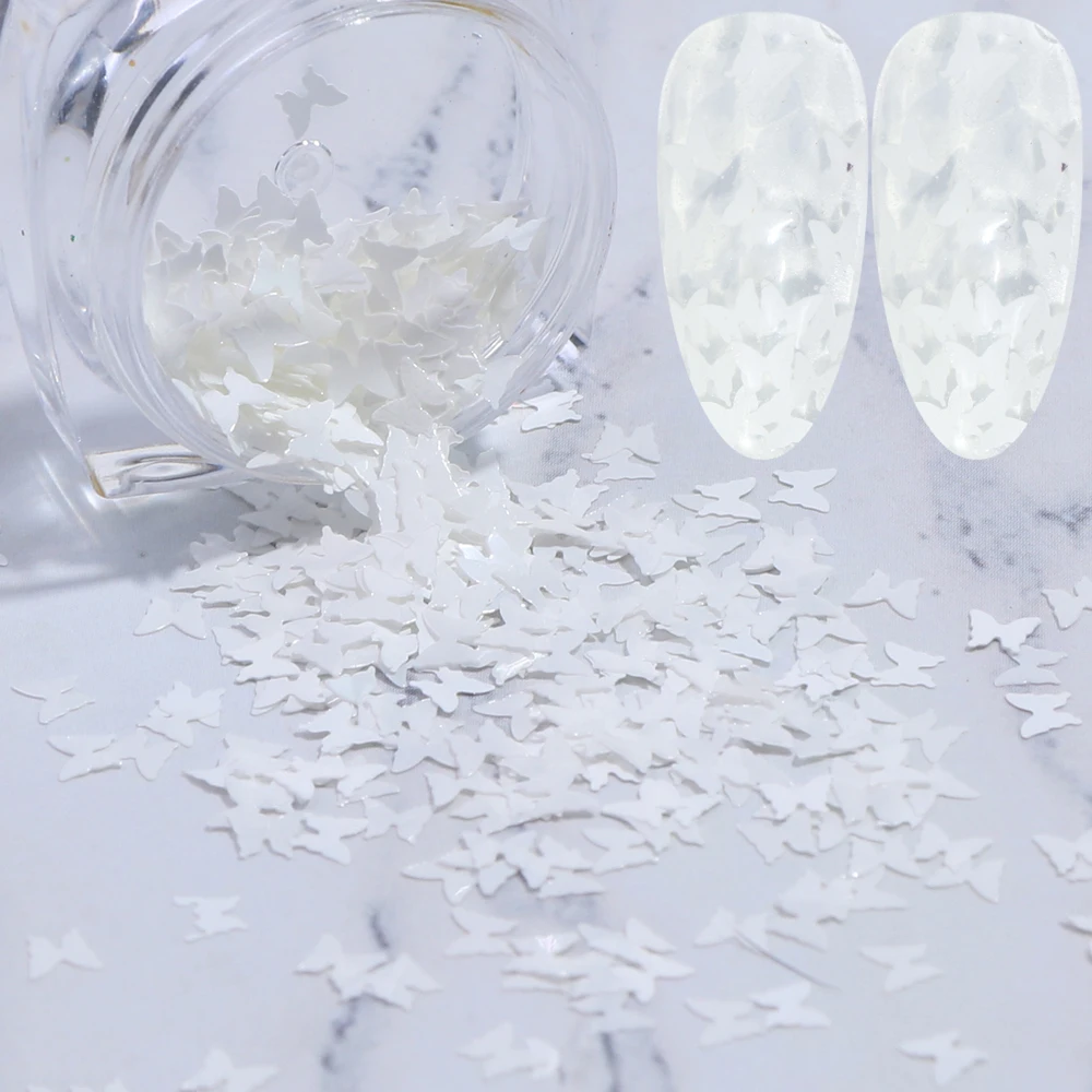 5 1 коробка 3 мм 4 мм) бусины типа «жемчужины», перламутровый цвет, Размеры четырех углах звезды ногтей Тонкий блестка хлопья лазерный блестящие цветные блестки для маникюра макияж, боди-арт Декор - Цвет: 5