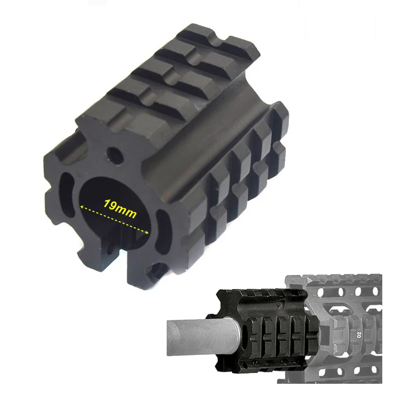 Тактические аксессуары для страйкбола 19 мм Универсальный 3 Пикатинни Вивера