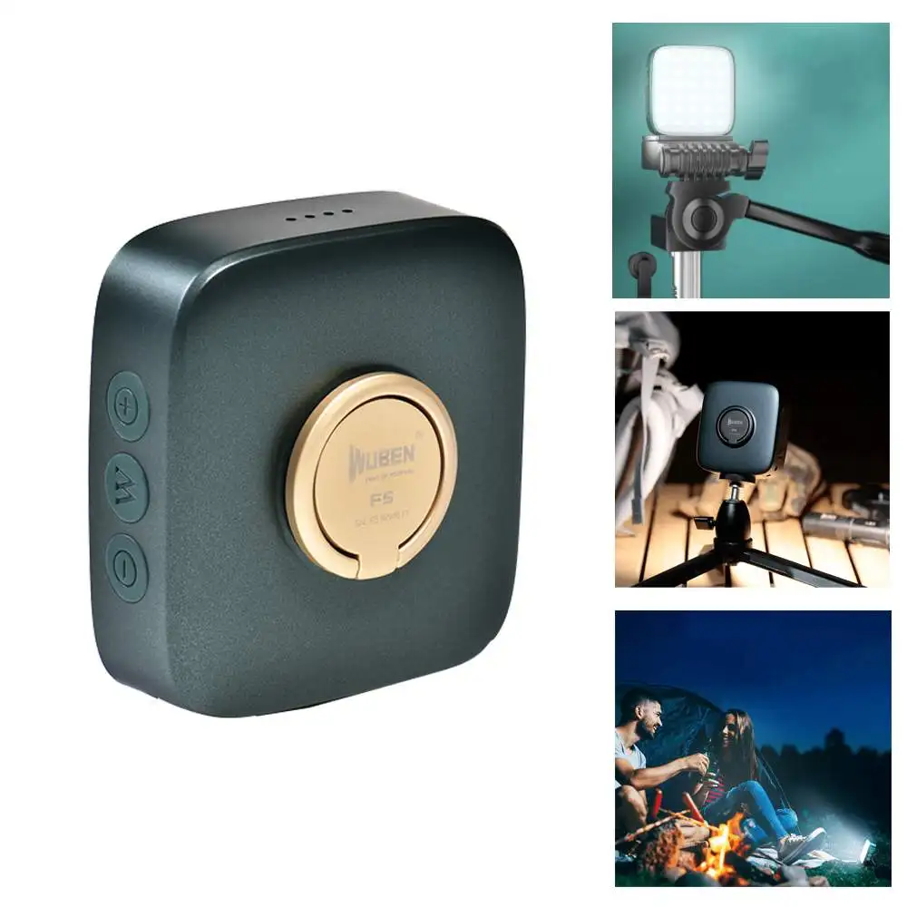 구매 WUBEN F5 500lm 5700K + 4500K + 3000K 미니 EDC 전술 손전등 Partable 작업 조명 충전식 5200mAh 보조베터리 캠핑 등산