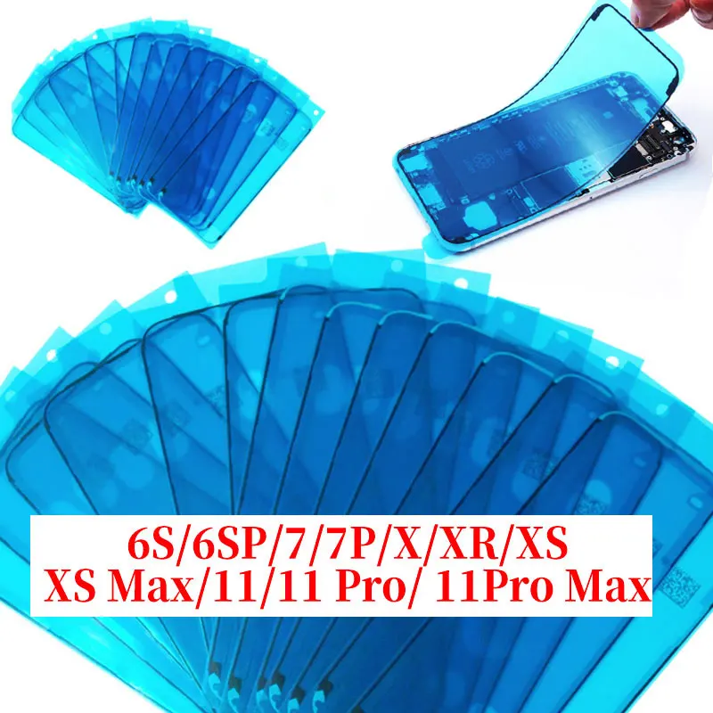 3 м Водонепроницаемая наклейка для iPhone 6S 7 8 Plus X XR XS 11 pro Max рамка ЖК сенсорного