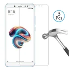 Закаленное стекло для Xiaomi Redmi Note 5, Note 5pro, 5A, Xiaomi Redmi 5, 5Plus, 3 шт.