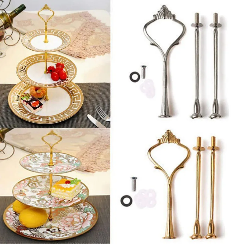 Трехуровневая стандартная металлическая корона для свадебного торжества