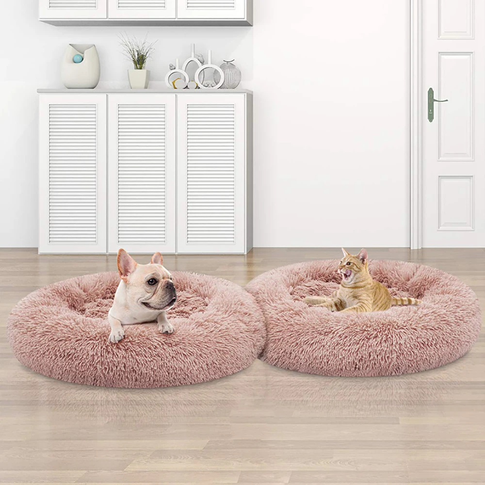 Мягкая Плюшевая будка для собак кровать кошек глубокий сон дышащий диван отдыха
