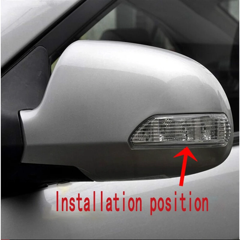 2 шт Автомобильный светодиодный зеркало заднего вида указатель поворота