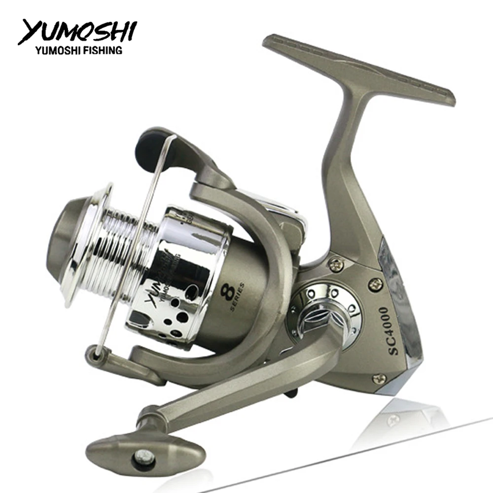 Рыболовная катушка Yumoshi для спиннинга 5 5: 1 8BB 1000-7000 серии морской рыбалки и скалы |