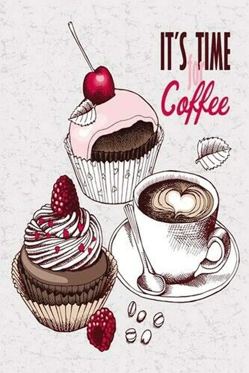 

t's time to decorate the walls of coffee cakes, tin signs, chocolate and caramel candy