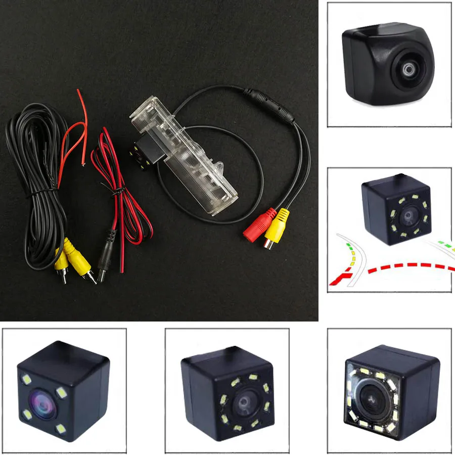 Для Mitsubishi Pajero Sport Grandis Challenger Nativa Car Night Vision 4 8 12 LED Dynamic Fisheye парковочная камера