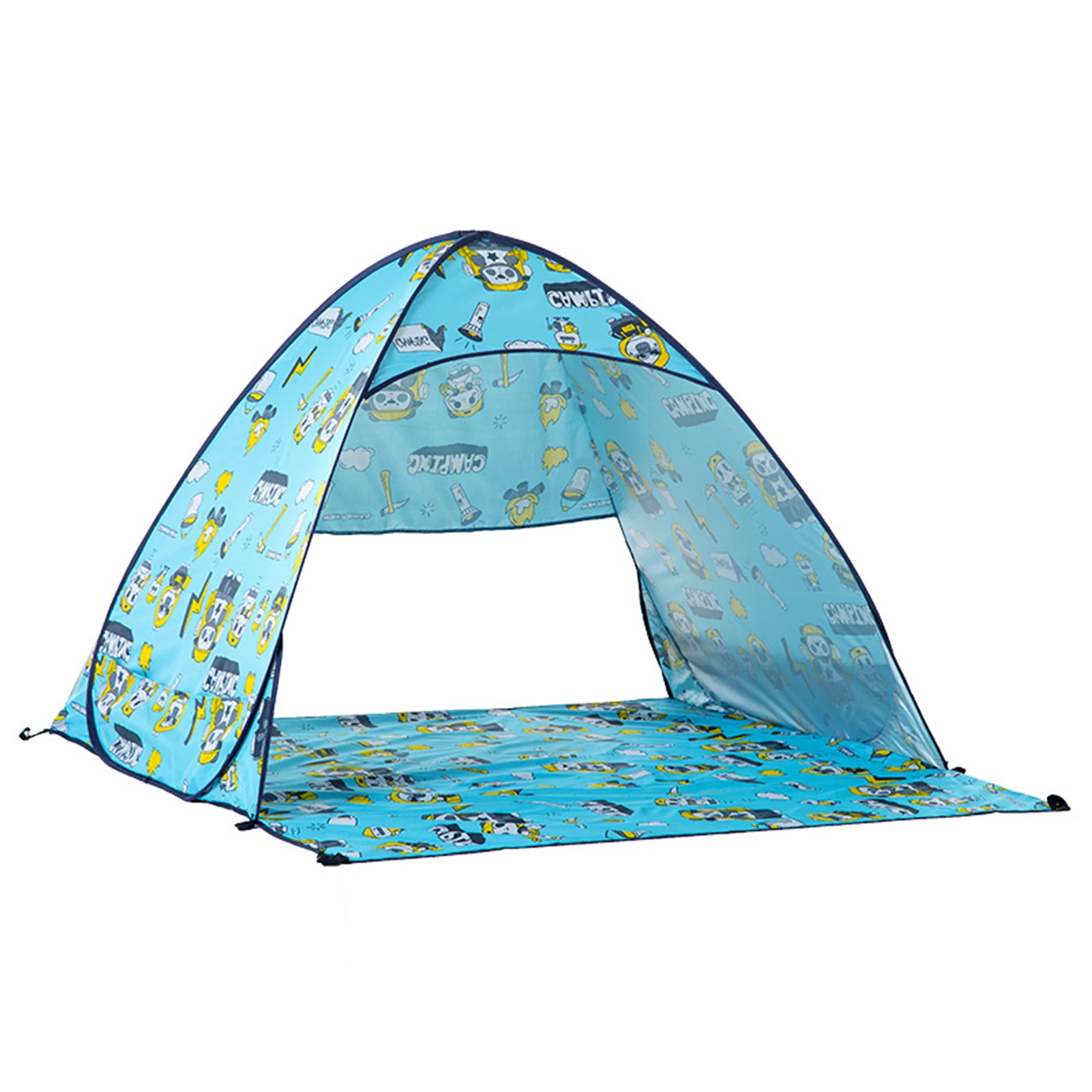 Палатка для кемпинга на 2 человек выдвижная Пляжная палатка защита от УФ-лучей