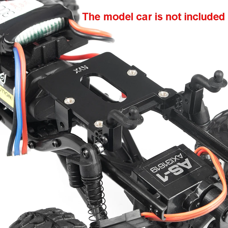 

1set Front Shock Abosorber Alluminum Alloy Receiving Rack Damper Bracket Frame Protective Part for RC Crawler Car Axial SCX24
