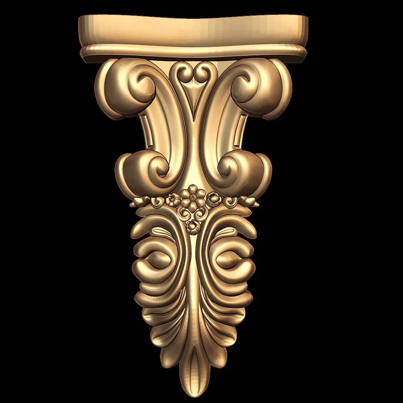 Модель 3D STL опоры ножки для фрезерного станка с ЧПУ гравера рельефный слой