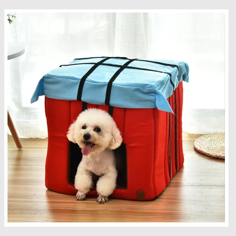 Новинка зимний домик для кошек подстилка питомника Airdrop Box товары домашних