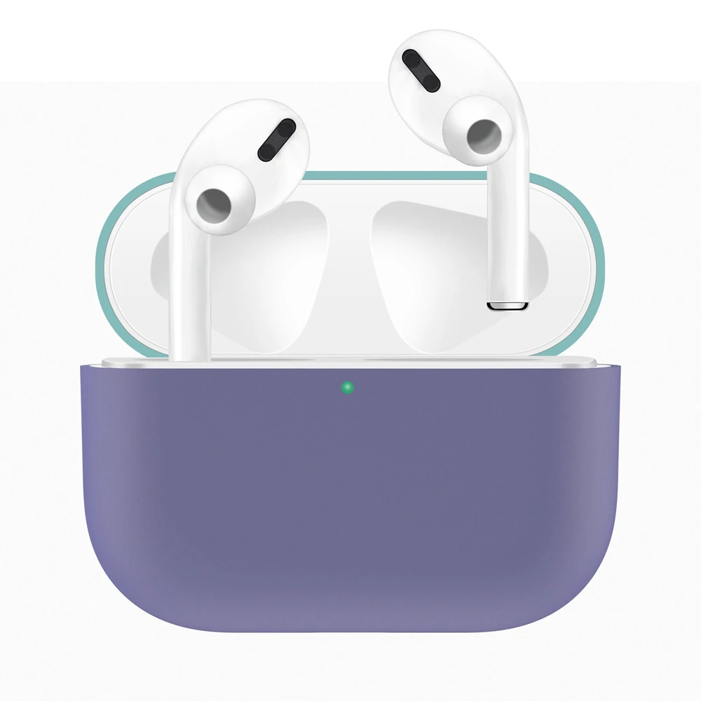 Для Apple AirPods Pro Чехол силиконовый Bluetooth беспроводной TWS наушники защитный чехол для Air Pods Pro чехол противоударный