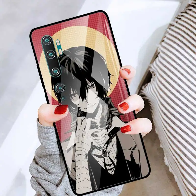 

Anime Bungou Stray Dogs Case for Xiaomi Redmi Note 8 8T 9S 9 Pro Max 7 K30 Zoom Mi 10 CC9 9T 8Lite Tempered Glass Cover