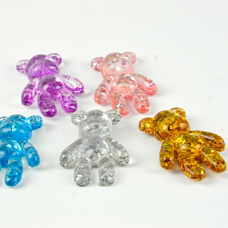 2 шт. мультяшный медведь полимерные магнитные наклейки на холодильник милый