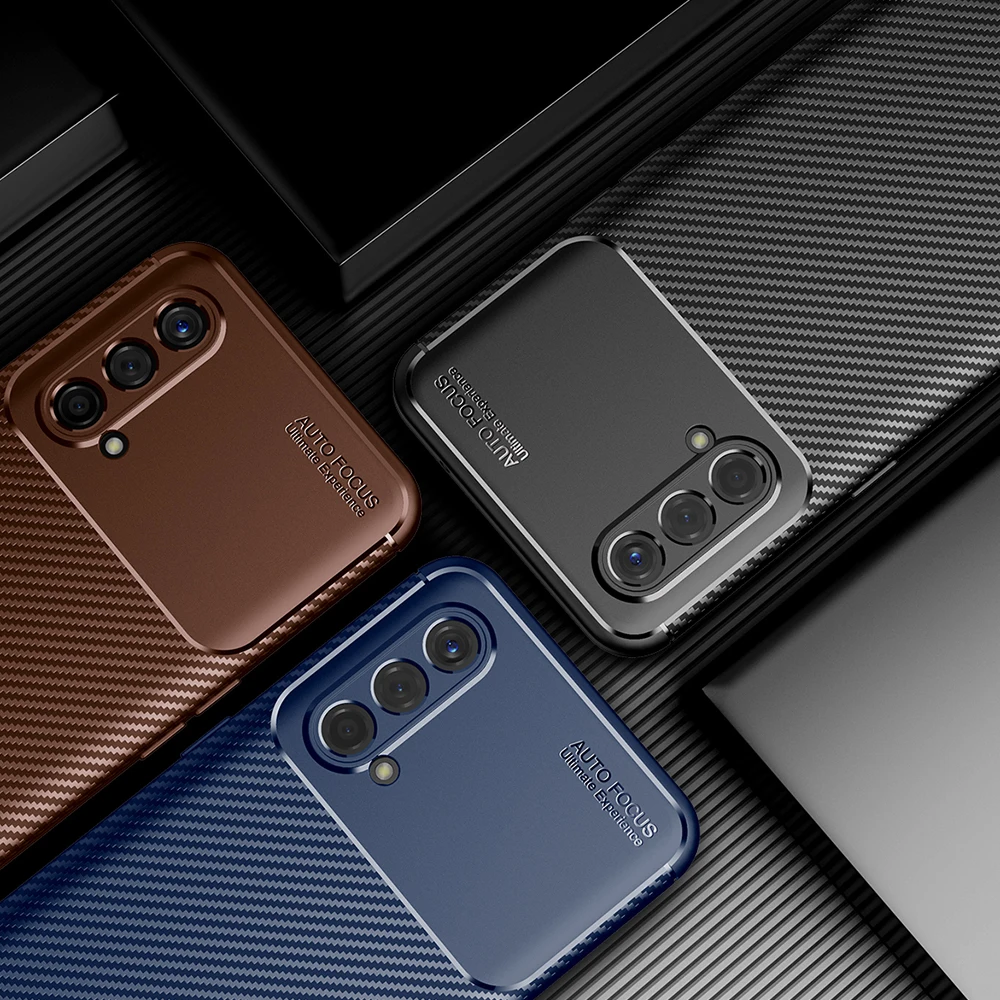 

Чехол Nord CE Business Carbon для Oneplus Nord CE, силиконовый мягкий чехол из ТПУ, задняя крышка для Oneplus NordCE, чехол-бампер