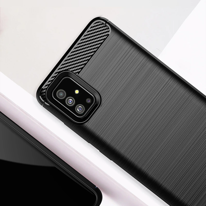 Чехол Силиконовый прочный для Samsung Galaxy A51 мягкий чехол накладка A71 A20 A30 A40 A70 A50S